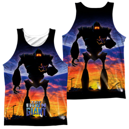 Iron Giant, The Giant Poster - Men's All Over Print Tank Top Men's All Over Print Tank The Iron Giant   