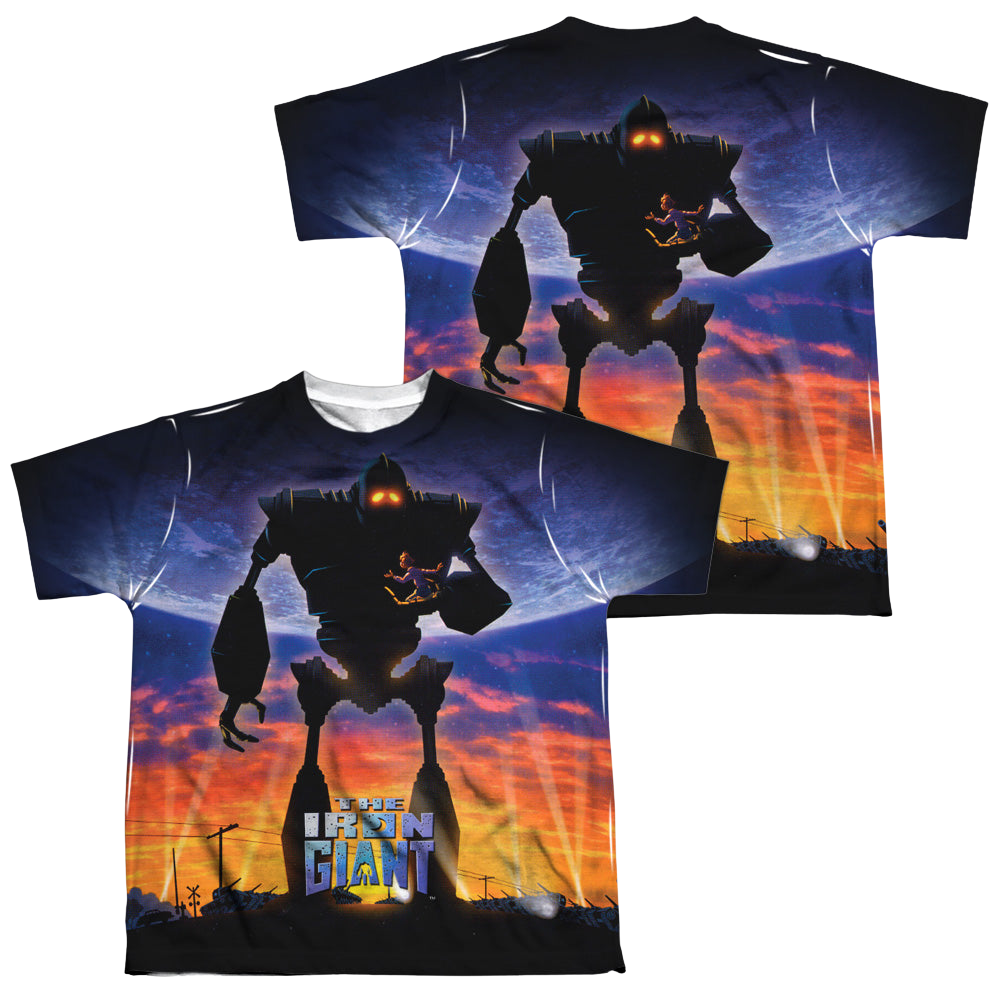 Iron Giant, The Giant Poster - Youth All-Over Print T-Shirt Youth All-Over Print T-Shirt (Ages 8-12) The Iron Giant   