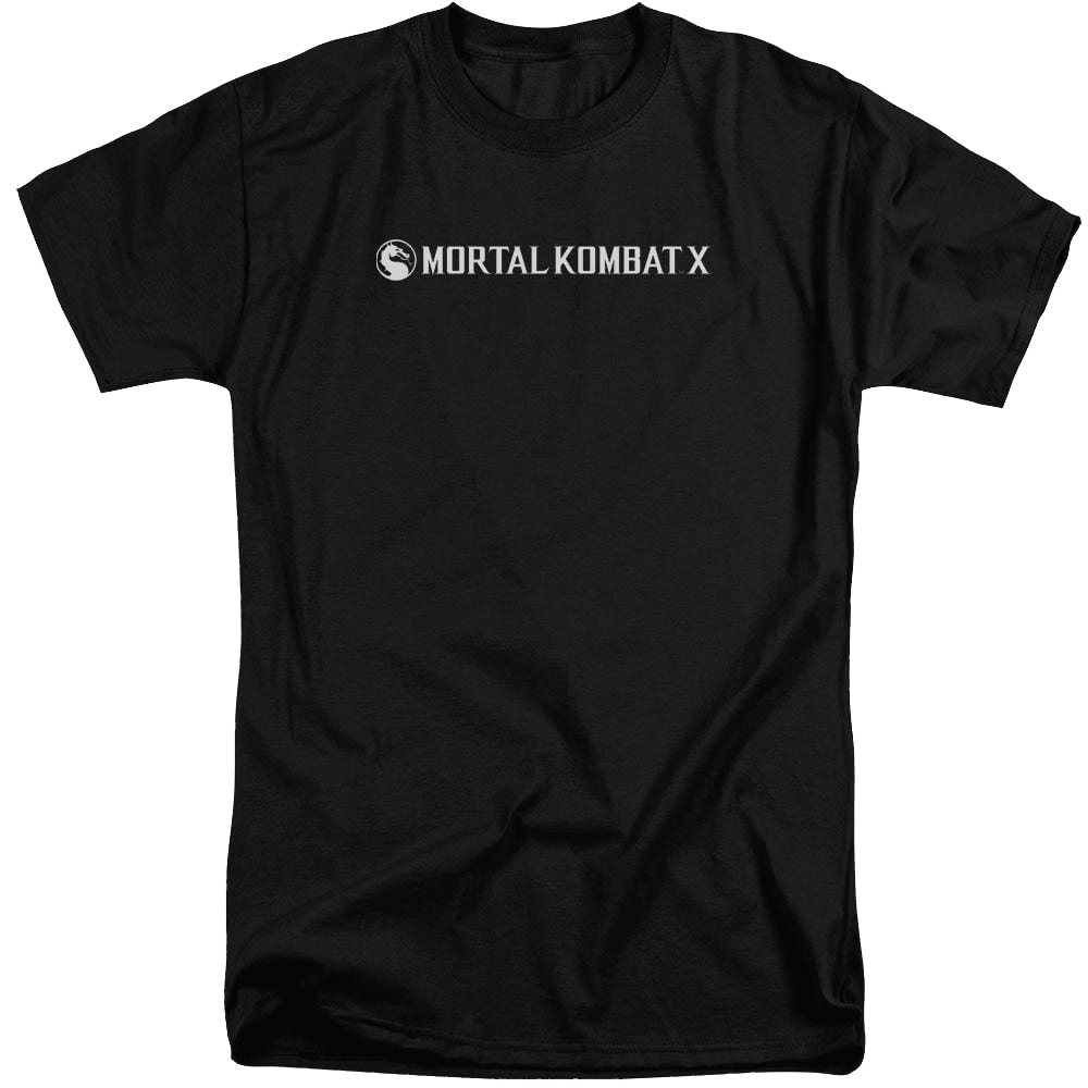 Mortal Kombat Horizontal Logo Men's Tall Fit T-Shirt Men's Tall Fit T-Shirt Mortal Kombat   