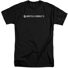 Mortal Kombat Horizontal Logo Men's Tall Fit T-Shirt Men's Tall Fit T-Shirt Mortal Kombat   