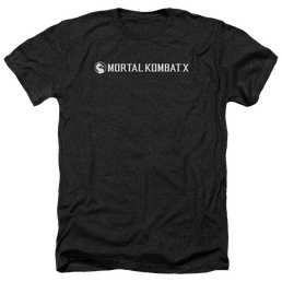 Mortal Kombat Horizontal Logo Men's Heather T-Shirt Men's Heather T-Shirt Mortal Kombat   