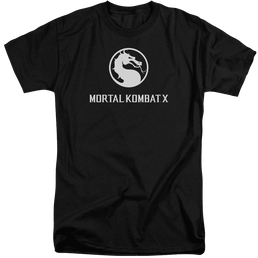 Mortal Kombat Dragon Logo Men's Tall Fit T-Shirt Men's Tall Fit T-Shirt Mortal Kombat   