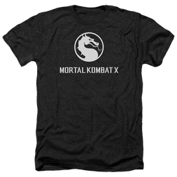 Mortal Kombat Dragon Logo Men's Heather T-Shirt Men's Heather T-Shirt Mortal Kombat   