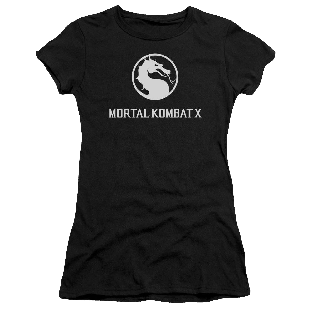 Mortal Kombat Dragon Logo Juniors T-Shirt Juniors T-Shirt Mortal Kombat   
