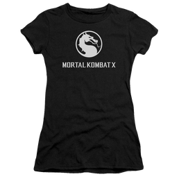 Mortal Kombat Dragon Logo Juniors T-Shirt Juniors T-Shirt Mortal Kombat   
