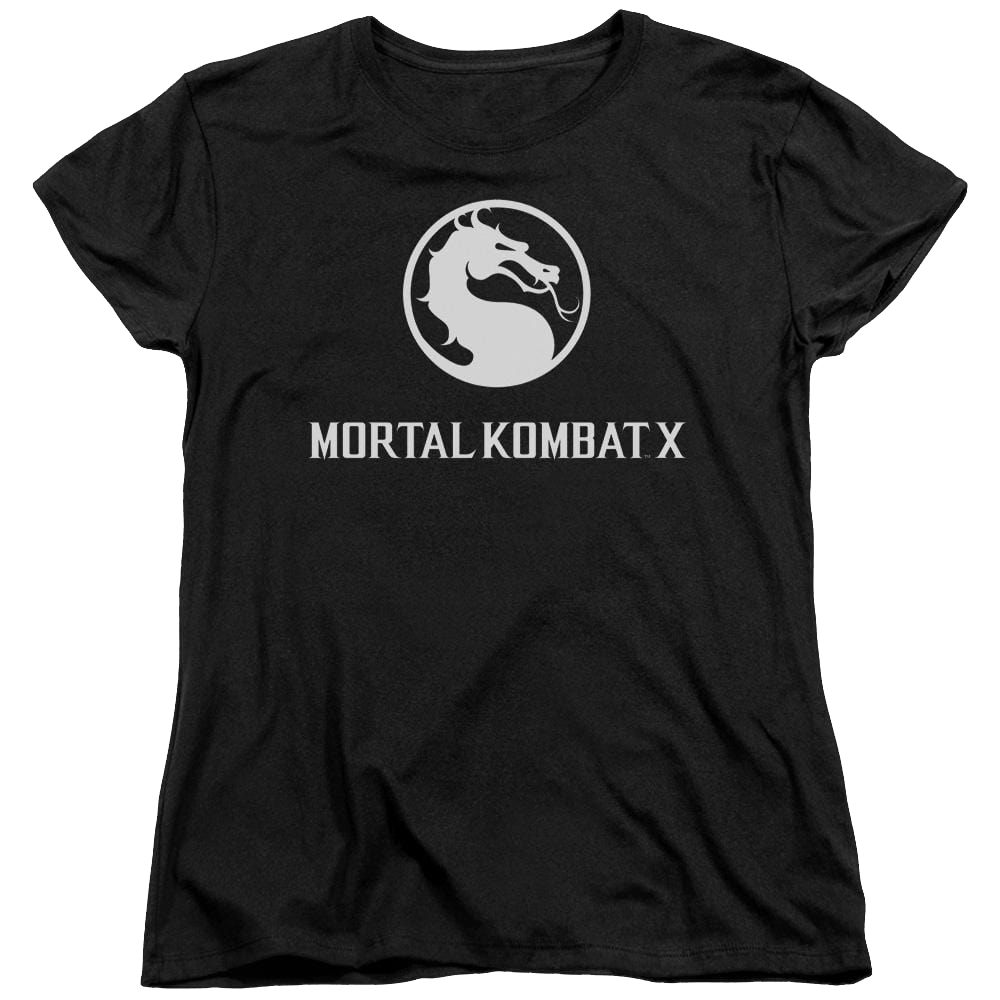 Mortal Kombat Dragon Logo Women's T-Shirt Women's T-Shirt Mortal Kombat   