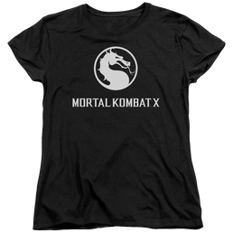 Mortal Kombat Dragon Logo Women's T-Shirt Women's T-Shirt Mortal Kombat   