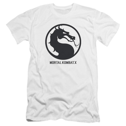 Mortal Kombat Seal Men's Premium Slim Fit T-Shirt Men's Premium Slim Fit T-Shirt Mortal Kombat   
