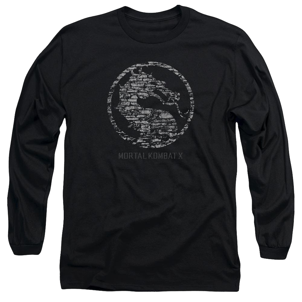 Mortal Kombat Stone Seal Men's Long Sleeve T-Shirt Men's Long Sleeve T-Shirt Mortal Kombat   