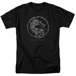 Mortal Kombat Stone Seal Men's Regular Fit T-Shirt Men's Regular Fit T-Shirt Mortal Kombat   