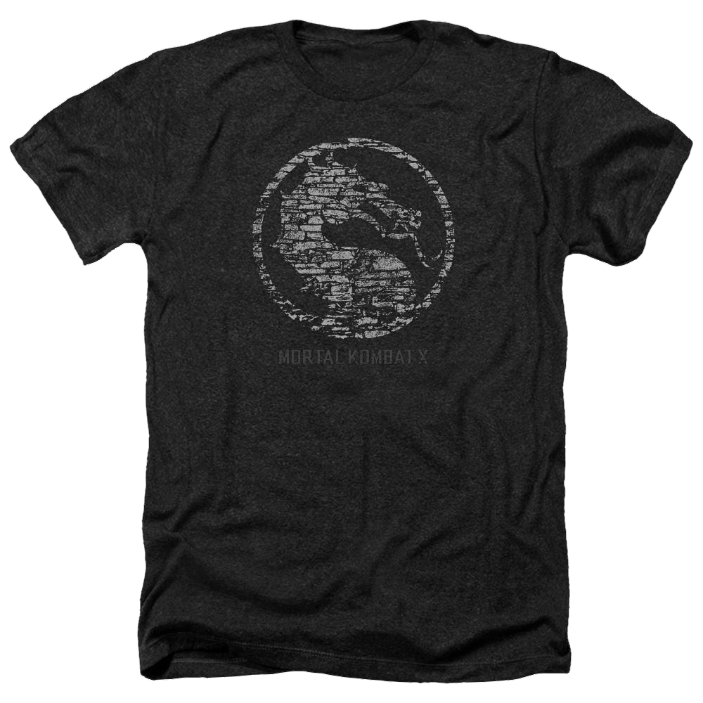 Mortal Kombat Stone Seal Men's Heather T-Shirt Men's Heather T-Shirt Mortal Kombat   