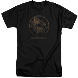 Mortal Kombat Metal Seal Men's Tall Fit T-Shirt Men's Tall Fit T-Shirt Mortal Kombat   