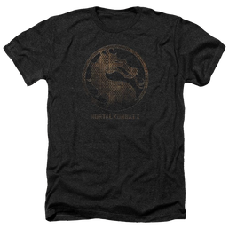 Mortal Kombat Metal Seal Men's Heather T-Shirt Men's Heather T-Shirt Mortal Kombat   