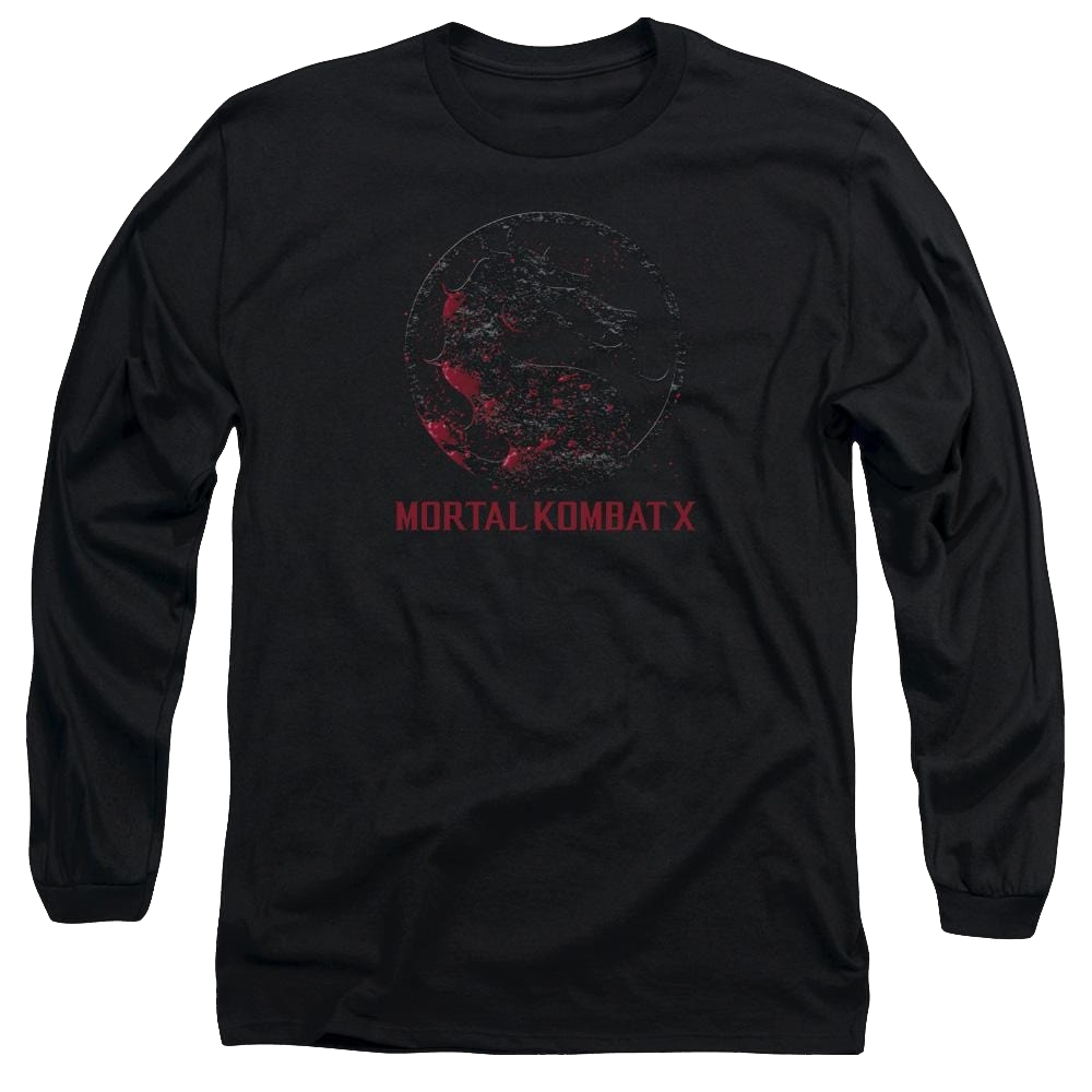 Mortal Kombat Bloody Seal Men's Long Sleeve T-Shirt Men's Long Sleeve T-Shirt Mortal Kombat   