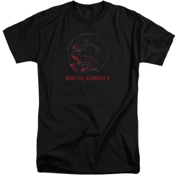 Mortal Kombat Bloody Seal Men's Tall Fit T-Shirt Men's Tall Fit T-Shirt Mortal Kombat   