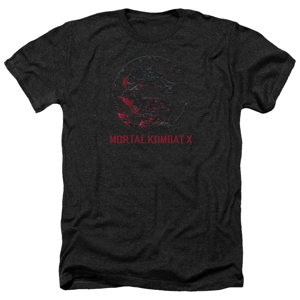 Mortal Kombat Bloody Seal Men's Heather T-Shirt Men's Heather T-Shirt Mortal Kombat   