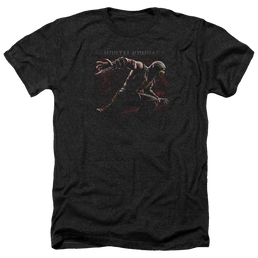 Mortal Kombat Scorpion Lunge Men's Heather T-Shirt Men's Heather T-Shirt Mortal Kombat   