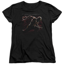 Mortal Kombat Scorpion Lunge Women's T-Shirt Women's T-Shirt Mortal Kombat   