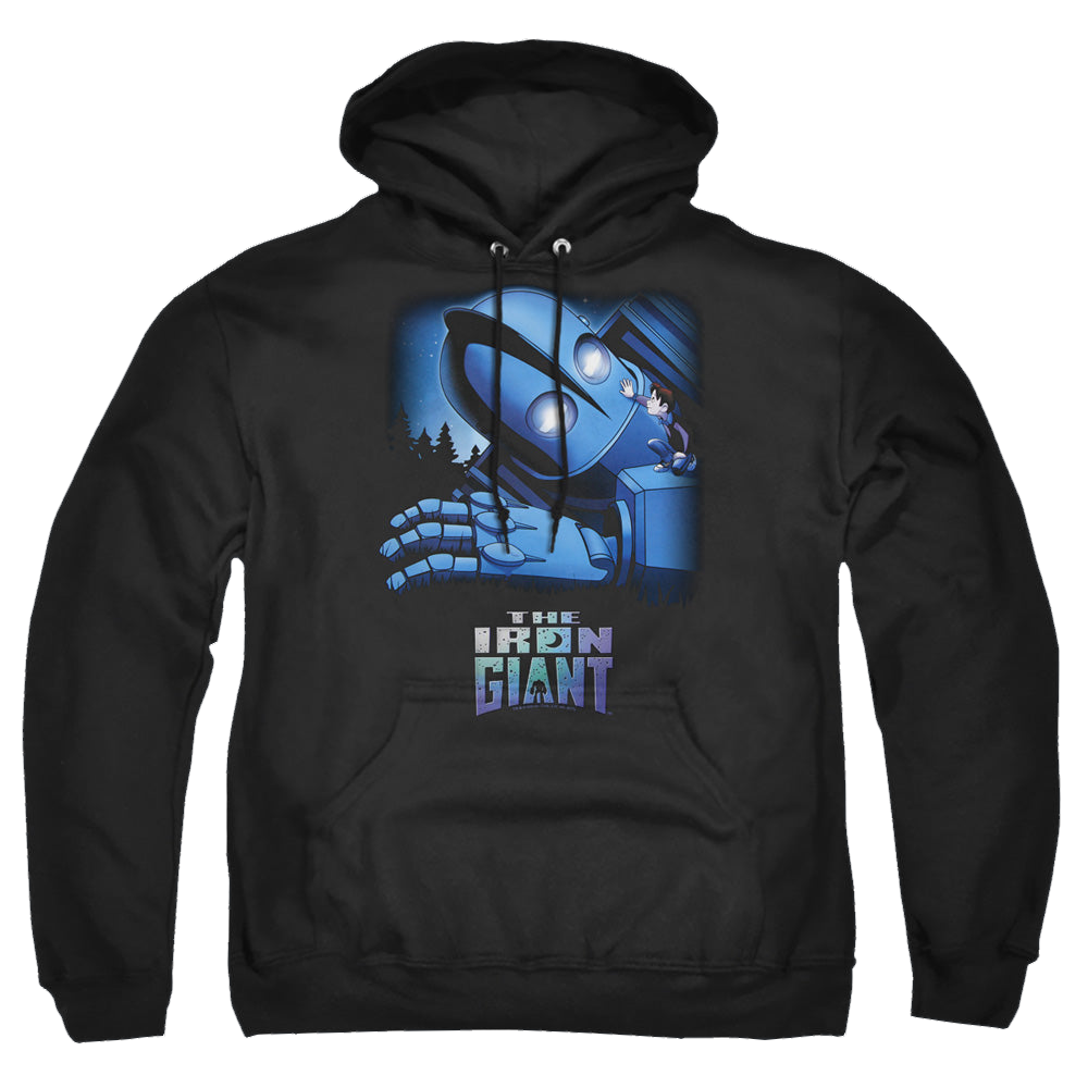 Iron Giant, The Giant And Hogarth - Pullover Hoodie Pullover Hoodie The Iron Giant   