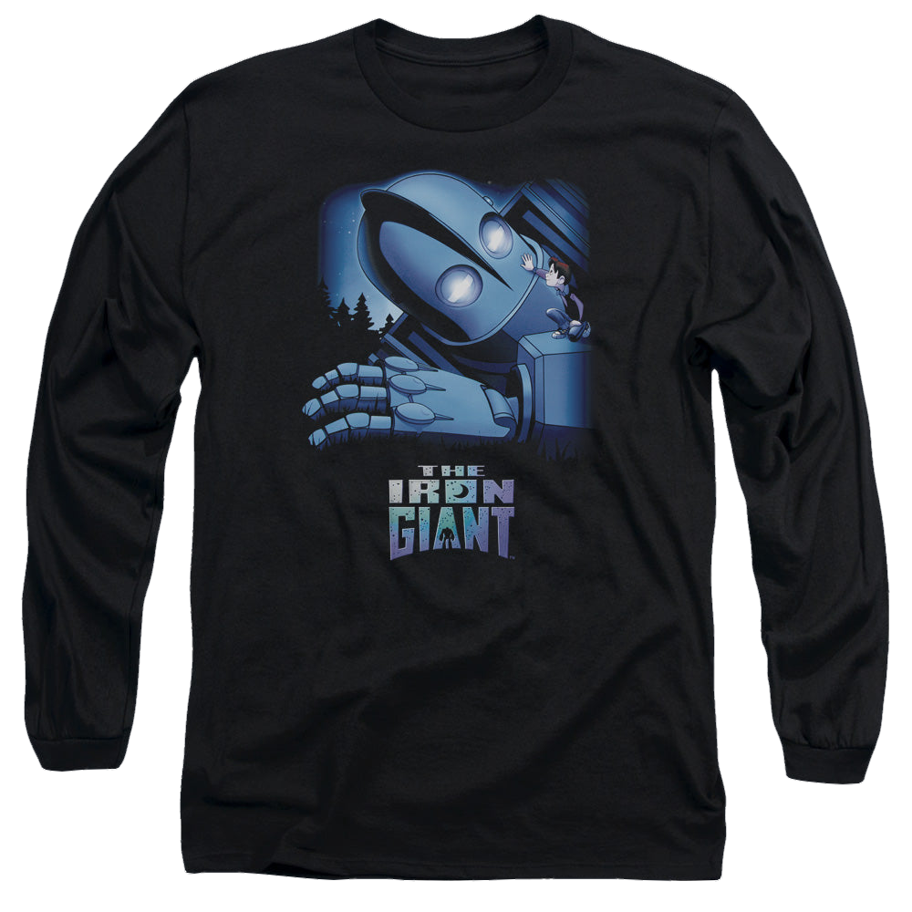 Iron Giant, The Giant And Hogarth - Men's Long Sleeve T-Shirt Men's Long Sleeve T-Shirt The Iron Giant   