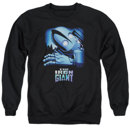 Iron Giant, The Giant And Hogarth - Men's Crewneck Sweatshirt Men's Crewneck Sweatshirt The Iron Giant   