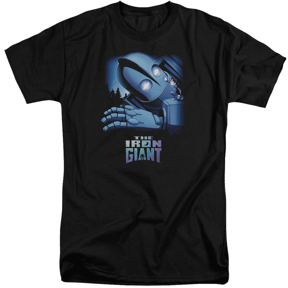 Iron Giant, The Giant And Hogarth - Men's Tall Fit T-Shirt Men's Tall Fit T-Shirt The Iron Giant   