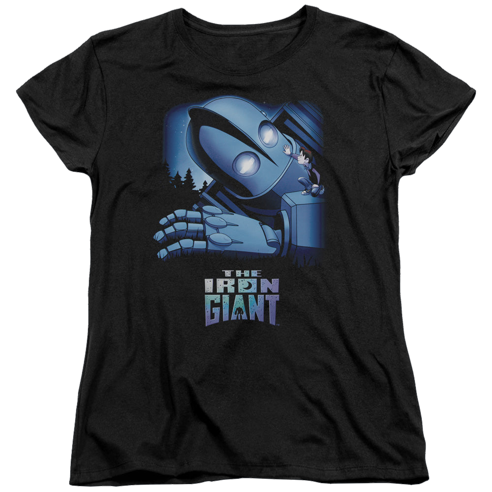 Iron Giant, The Giant And Hogarth - Women's T-Shirt Women's T-Shirt The Iron Giant   