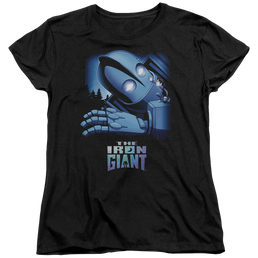Iron Giant, The Giant And Hogarth - Women's T-Shirt Women's T-Shirt The Iron Giant   
