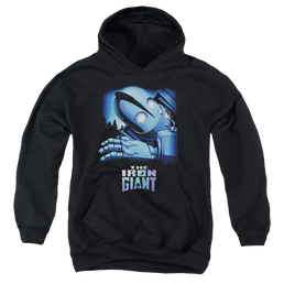 Iron Giant, The Giant And Hogarth - Youth Hoodie Youth Hoodie (Ages 8-12) The Iron Giant   