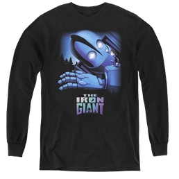 Iron Giant, The Giant And Hogarth - Youth Long Sleeve T-Shirt Youth Long Sleeve T-Shirt The Iron Giant   