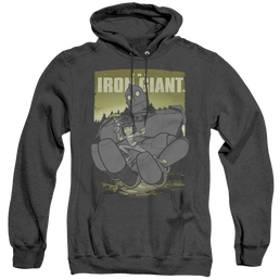Iron Giant, The Helping Hand - Heather Pullover Hoodie Heather Pullover Hoodie The Iron Giant   