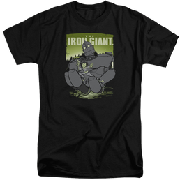 Iron Giant, The Helping Hand - Men's Tall Fit T-Shirt Men's Tall Fit T-Shirt The Iron Giant   
