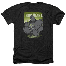 Iron Giant, The Helping Hand - Men's Heather T-Shirt Men's Heather T-Shirt The Iron Giant   