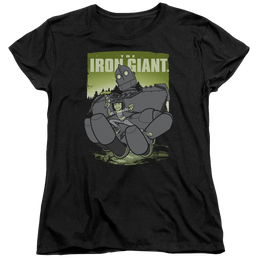 Iron Giant, The Helping Hand - Women's T-Shirt Women's T-Shirt The Iron Giant   