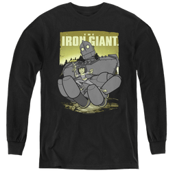 Iron Giant, The Helping Hand - Youth Long Sleeve T-Shirt Youth Long Sleeve T-Shirt The Iron Giant   