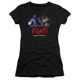 Mortal Kombat Fight Juniors T-Shirt Juniors T-Shirt Mortal Kombat   