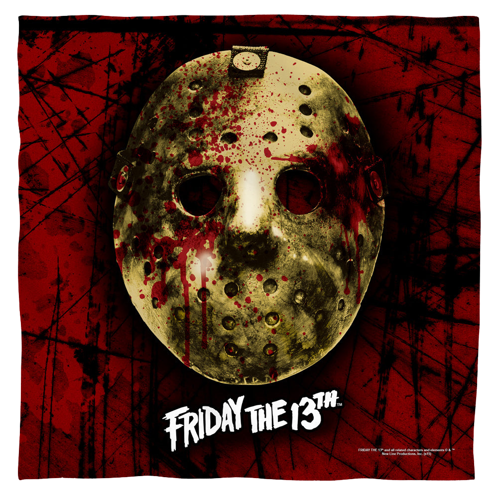 Friday the 13th Bloody Mask - Bandana Bandanas Friday The 13th   