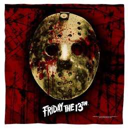 Friday the 13th Bloody Mask - Bandana Bandanas Friday The 13th   