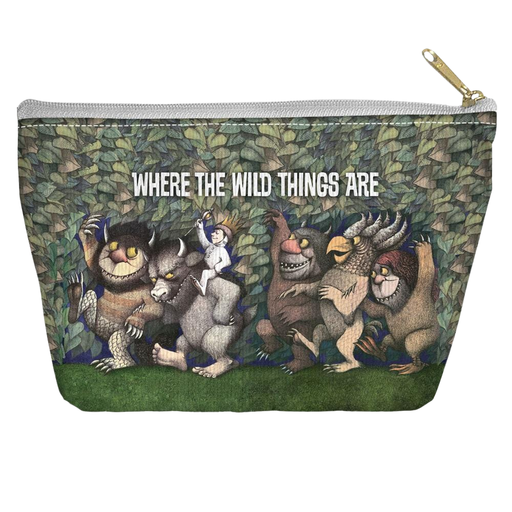 Where The Wild Things Are Wild Rumpus Dance - Straight Bottom Accessory Pouch T Bottom Accessory Pouches Where The Wild Things Are   