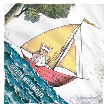 Where The Wild Things Are Maxs Boat bandana