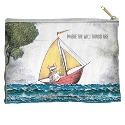 Where The Wild Things Are Maxs Boat - Straight Bottom Accessory Pouch Straight Bottom Accessory Pouches Where The Wild Things Are   