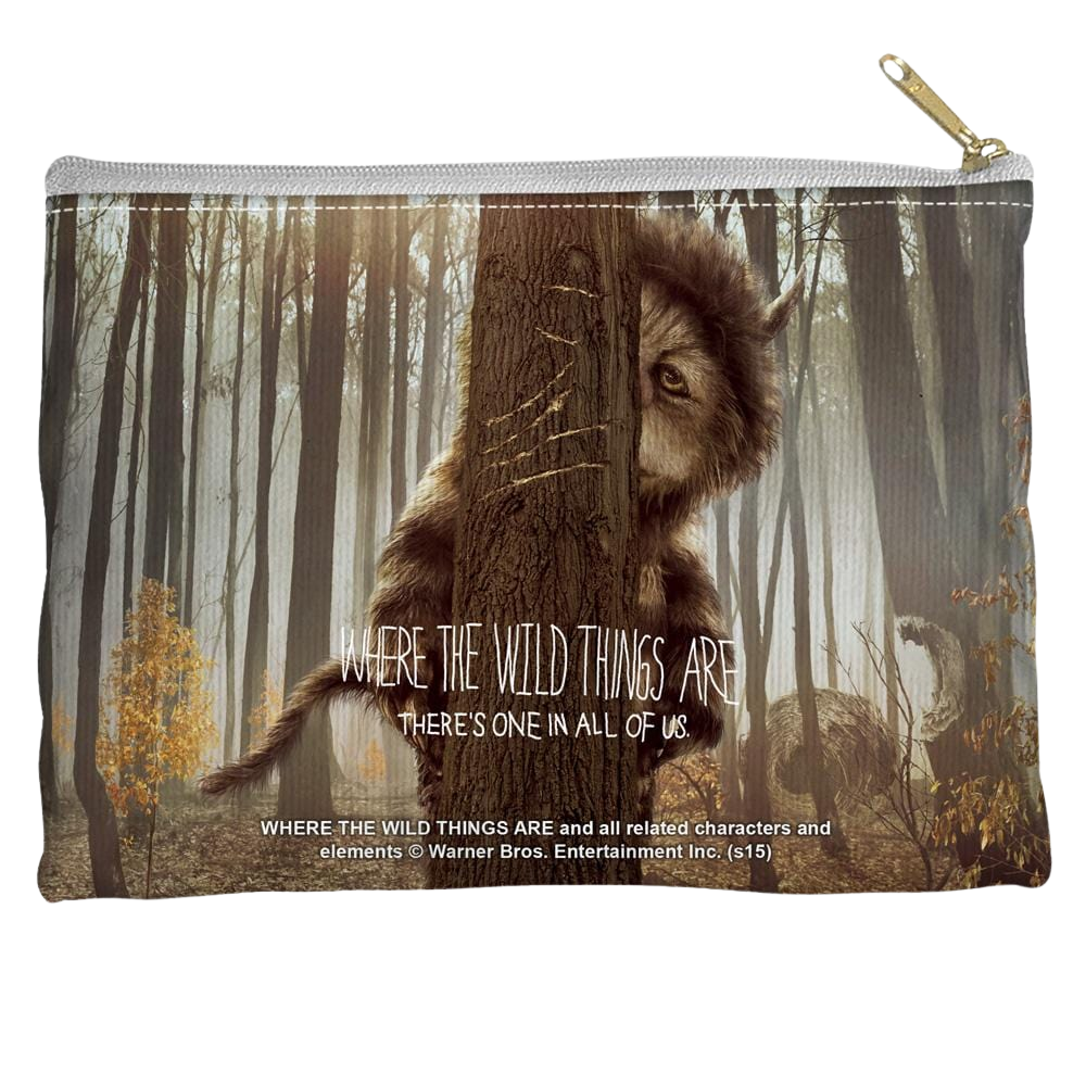 Where The Wild Things Are Wild Thing Tree - Straight Bottom Accessory Pouch Straight Bottom Accessory Pouches Where The Wild Things Are   