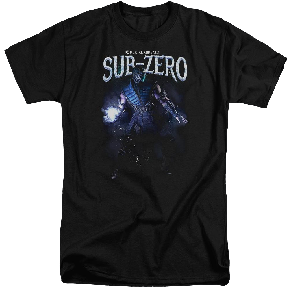Mortal Kombat Sub-zero Men's Tall Fit T-Shirt Men's Tall Fit T-Shirt Mortal Kombat   