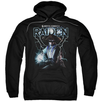 Mortal Kombat Raiden Pullover Hoodie Pullover Hoodie Mortal Kombat   