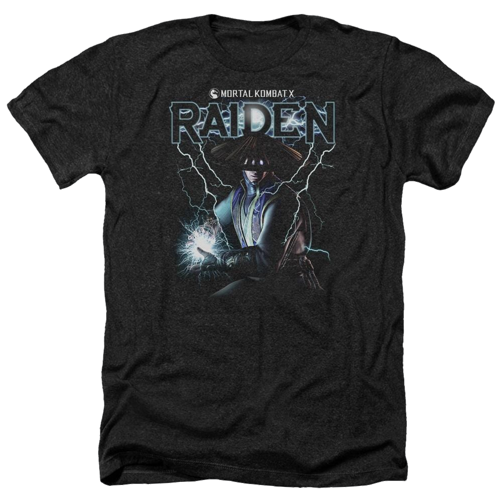 Mortal Kombat Raiden Men's Heather T-Shirt Men's Heather T-Shirt Mortal Kombat   
