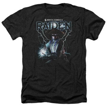 Mortal Kombat Raiden Men's Heather T-Shirt Men's Heather T-Shirt Mortal Kombat   