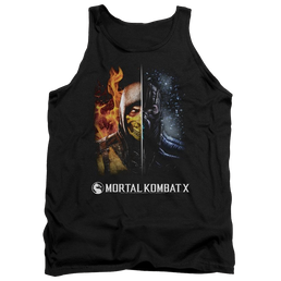 Mortal Kombat Fire And Ice Men's Tank Men's Tank Mortal Kombat   