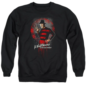 A Nightmare on Elm Street This Is God - Men's Crewneck Sweatshirt A Nightmare on Elm Street