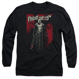 Friday The 13th Drip - Men's Long Sleeve T-Shirt Men's Long Sleeve T-Shirt Friday The 13th   