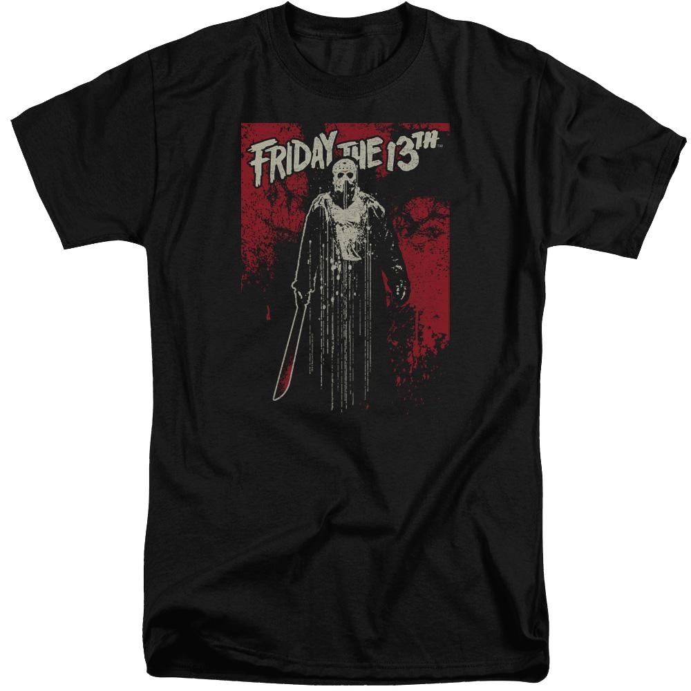 Friday The 13th Drip - Men's Tall Fit T-Shirt Men's Tall Fit T-Shirt Friday The 13th   